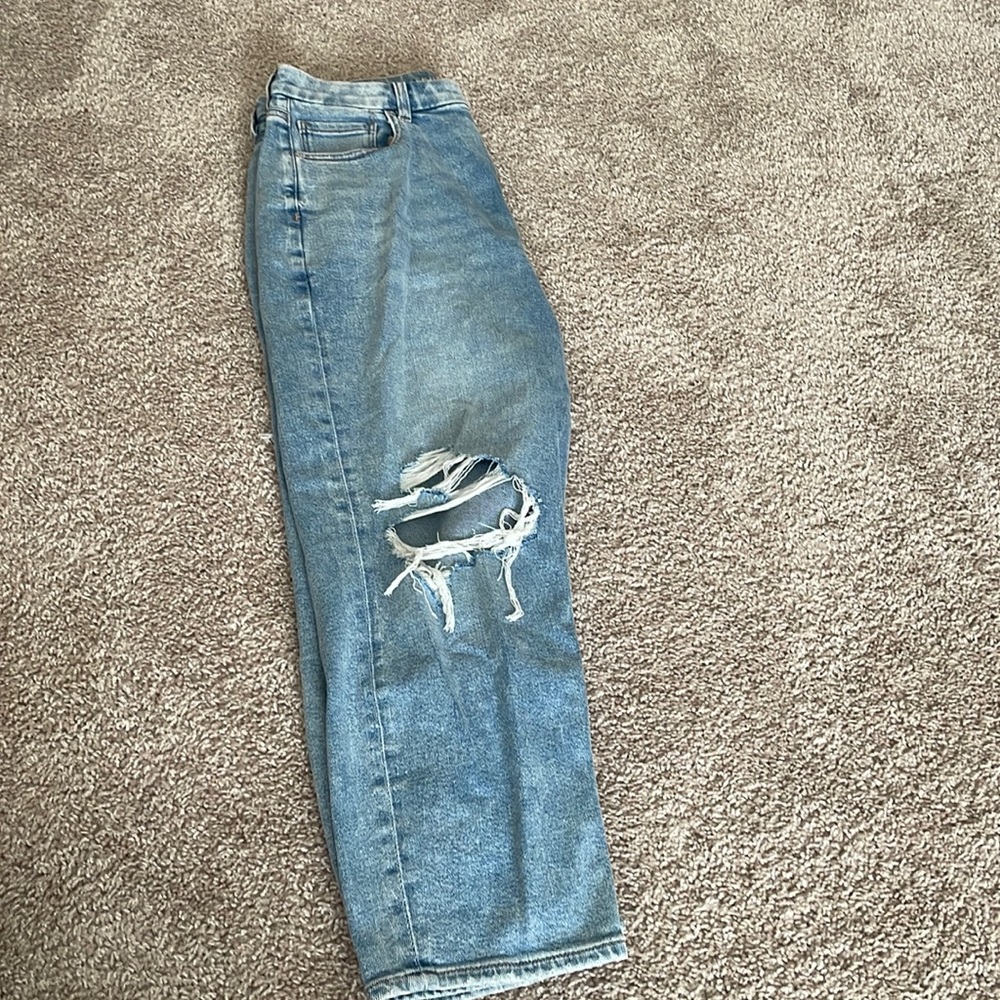 American Eagle curvy mom jeans size 14 x-short